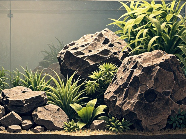 水温控制,人造植物,岩石堆叠,打造高颜值水族造景全攻略