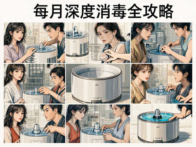 宠物饮水机水温怎么控?防污染,每月深度消毒全攻略