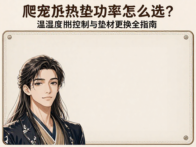 爬宠加热垫功率怎么选？温湿度控制与垫材更换全指南