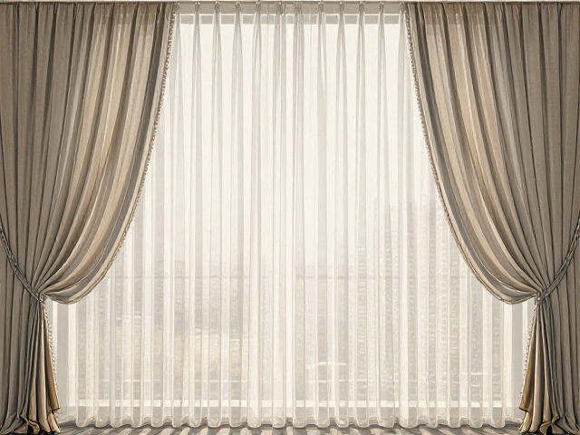 设计师品牌窗帘纱帘套装，模块化自由组合打造高颜值家居