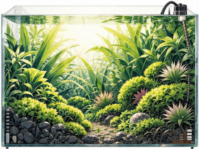 苔藓缸水温控制技巧，打造稳定温度梯度，让苔藓更翠绿