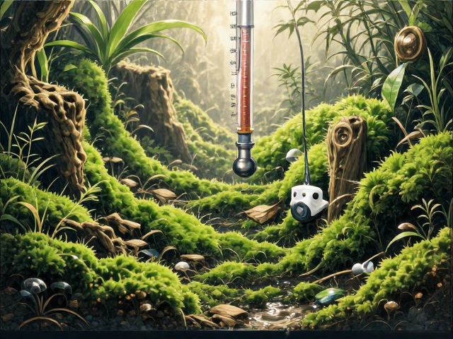 苔藓缸水温控制技巧,打造稳定温度梯度,让苔藓更翠绿