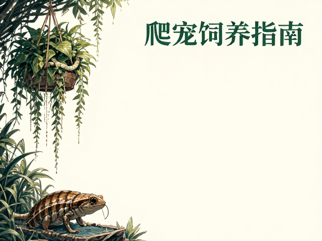 爬宠饲养指南,水温控制、悬挂绿植与保湿垫材打造完美微生态