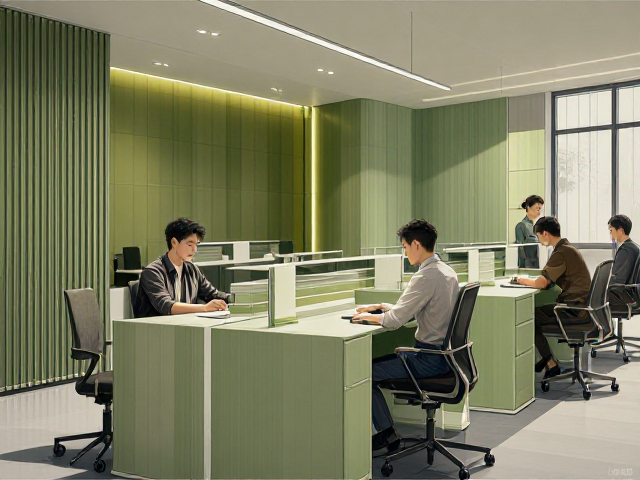 定制办公空间，绿色建材打造现代简约风格，健康环保新选择