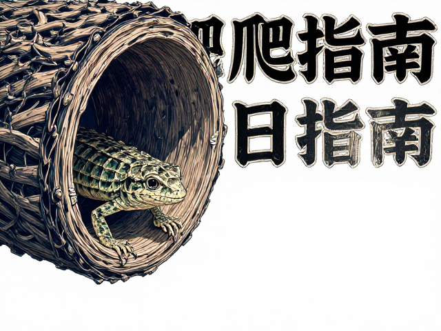 爬宠饲养指南,水温控制、UVB灯管与树皮隧道布置技巧