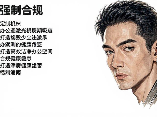 定制办公激光切割定期吸尘，打造高效洁净办公空间