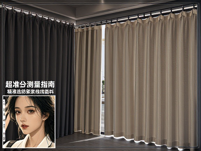 定制办公窗帘窗洞测量指南，精准选防紫外线面料，隔热又护眼