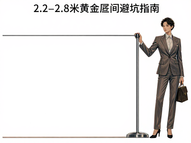 定制办公罗马杆高度怎么选？2.2-2.8米黄金区间避坑指南