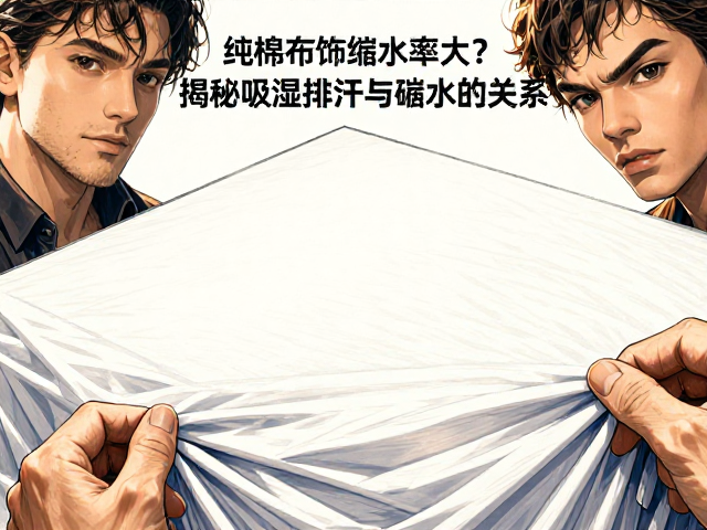 纯棉布饰缩水率大？揭秘吸湿排汗与缩水的关系