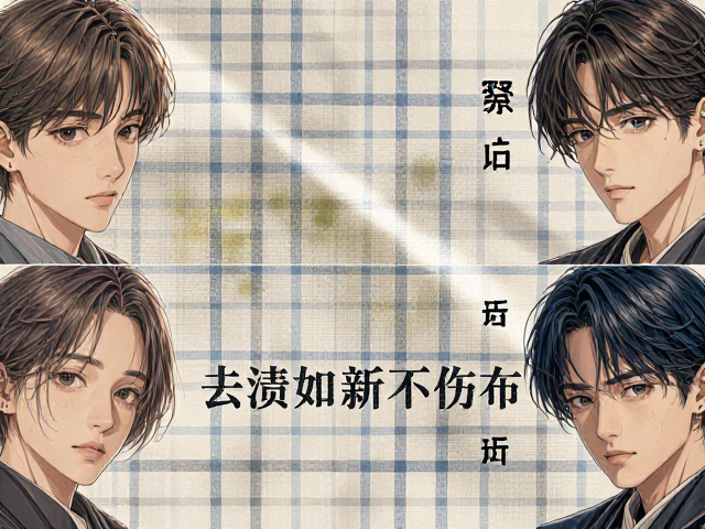 纯棉格纹布饰霉斑怎么洗？5步清洁法，去渍如新不伤布