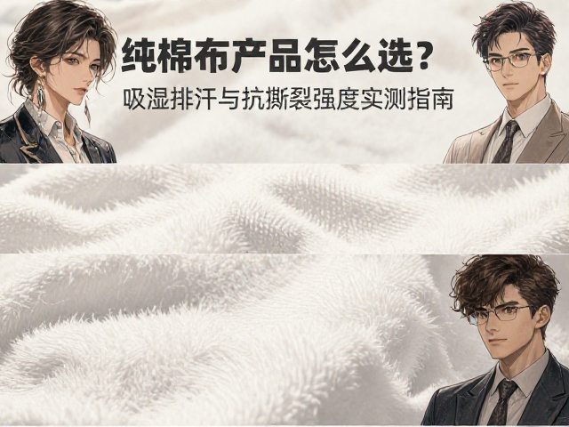 纯棉布饰制品怎么选？吸湿排汗与抗撕裂强度实测指南
