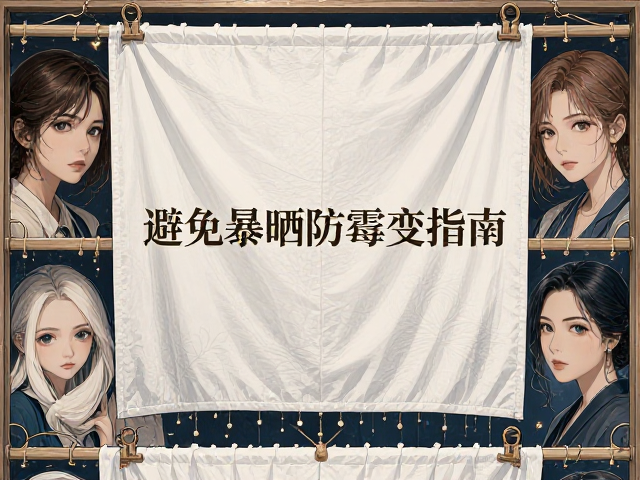 纯棉布饰制品避免暴晒防霉变指南
