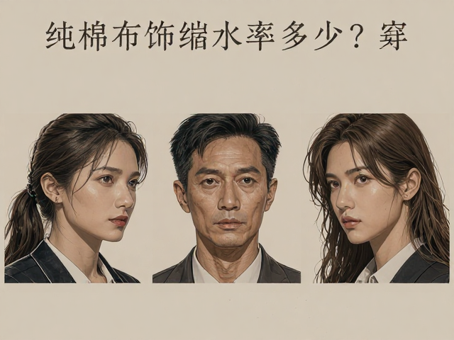纯棉布饰缩水率多少？哑光质感选购指南与避坑攻略