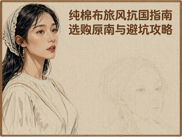 纯棉布饰复古田园风，高抗皱性选购指南与避坑攻略