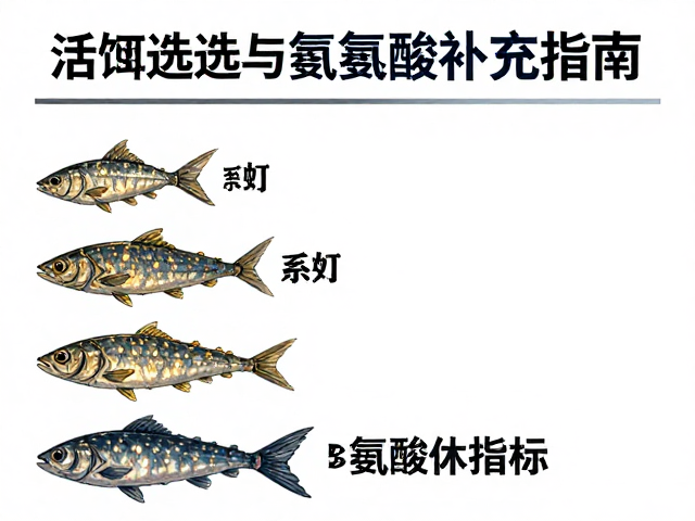 鱼虾营养不良识别,活饵选择与氨基酸补充指南