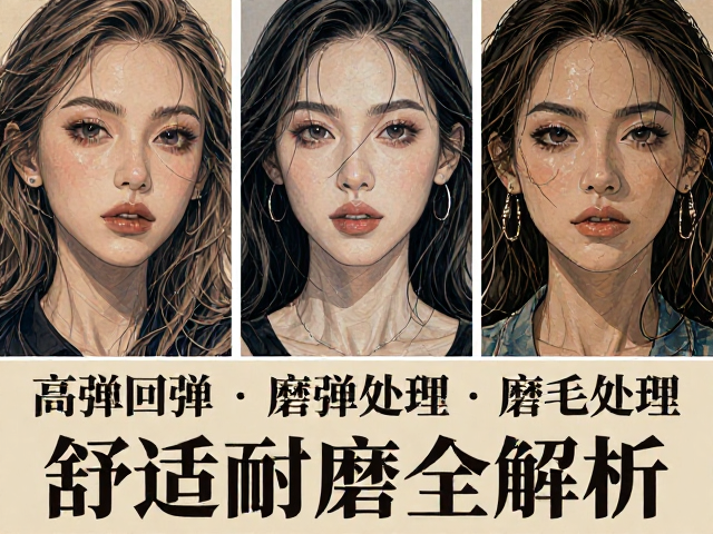 橡胶底布饰制品怎么选？高弹回弹，磨毛处理，舒适耐磨全解析
