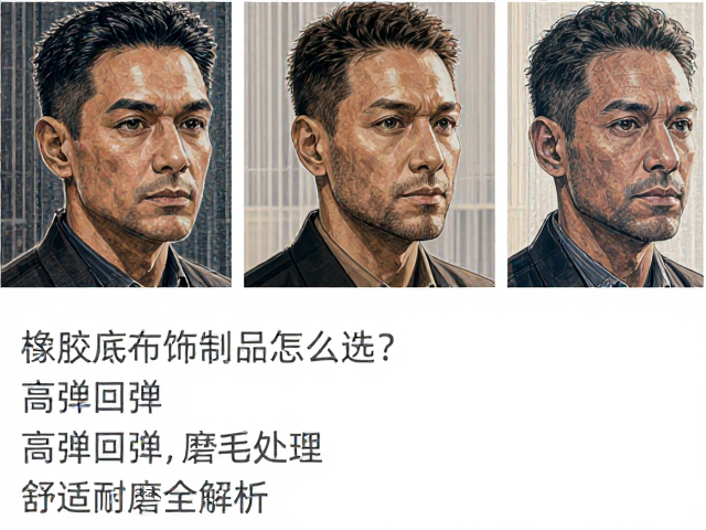 橡胶底布饰制品怎么选？高弹回弹，磨毛处理，舒适耐磨全解析