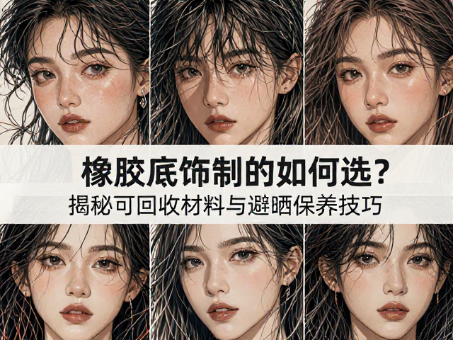 橡胶底布饰制品如何选？揭秘可回收材料与避晒保养技巧