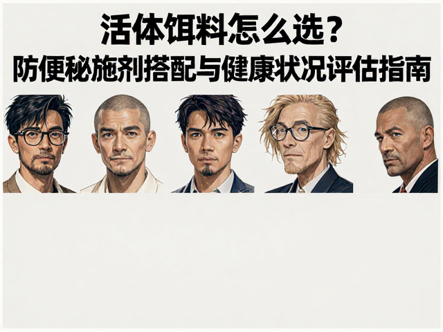 活体饵料怎么选？防便秘添加剂搭配与健康状况评估指南