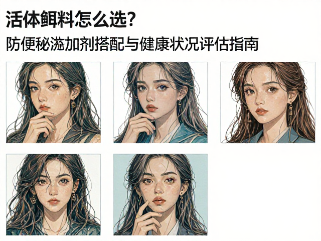 活体饵料怎么选?防便秘添加剂搭配与健康状况评估指南