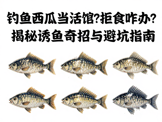 钓鱼西瓜当活饵?拒食咋办?揭秘诱鱼奇招与避坑指南