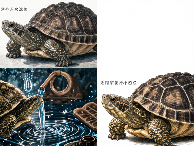 龟类饲养指南,活饵选择、补水技巧与半水栖混合投喂法