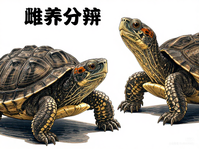 龟苗饲养指南，雌雄分辨、UVB光照与蛭石湿度控制技巧