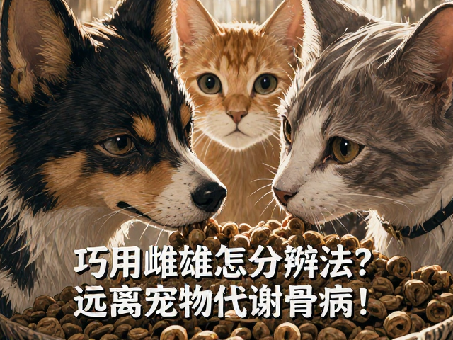 微缩饲料怎么喂？巧用雌雄分辨法，远离宠物代谢性骨病