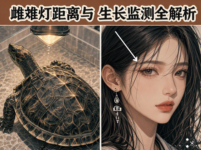 龟苗饲养指南，雌雄分辨、加热灯距离与生长监测全解析