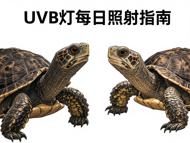 乌龟雌雄分辨与UVB灯每日照射指南，预防呼吸道感染