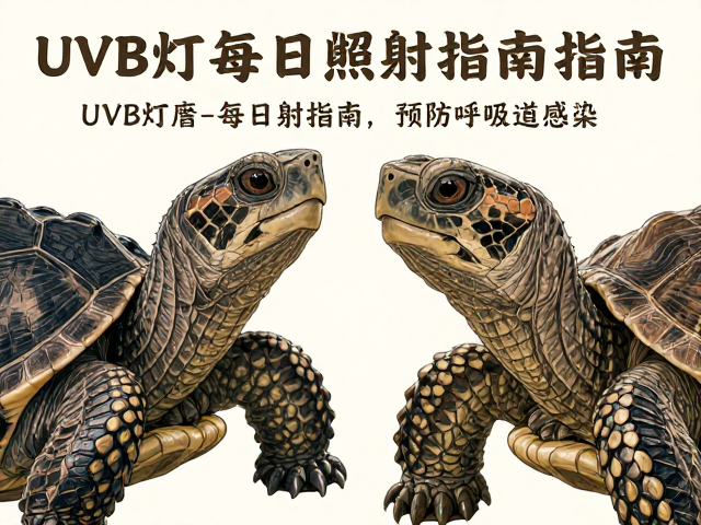 乌龟雌雄分辨与UVB灯每日照射指南,预防呼吸道感染