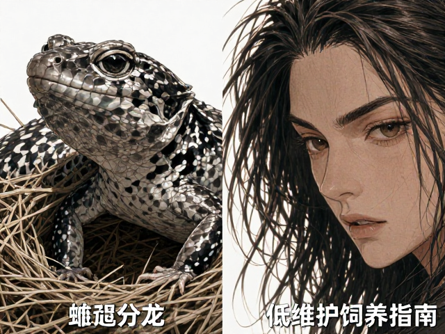蓝舌石龙子雌雄分辨法，雌性筑巢特性与低维护饲养指南