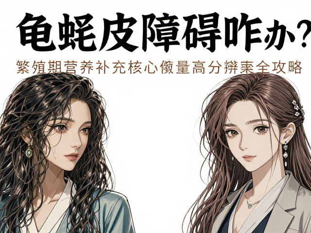 龟蜕皮障碍咋办?繁殖期营养补充与雌雄分辨全攻略