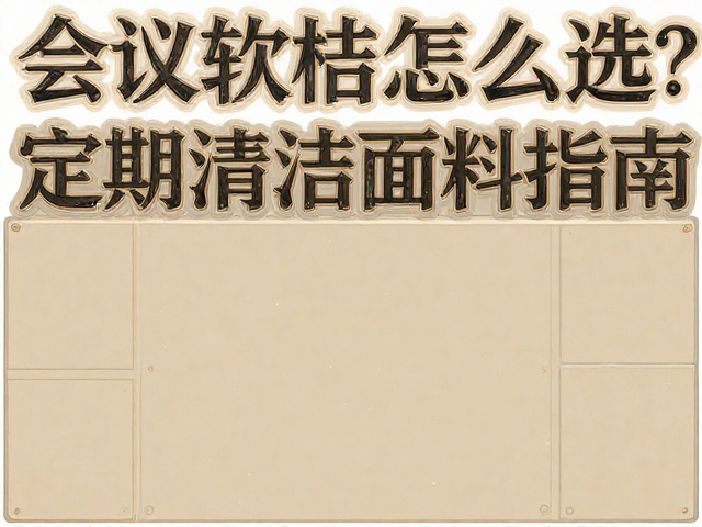 会议软包椅怎么选？前台迎宾布饰定期清洁面料指南