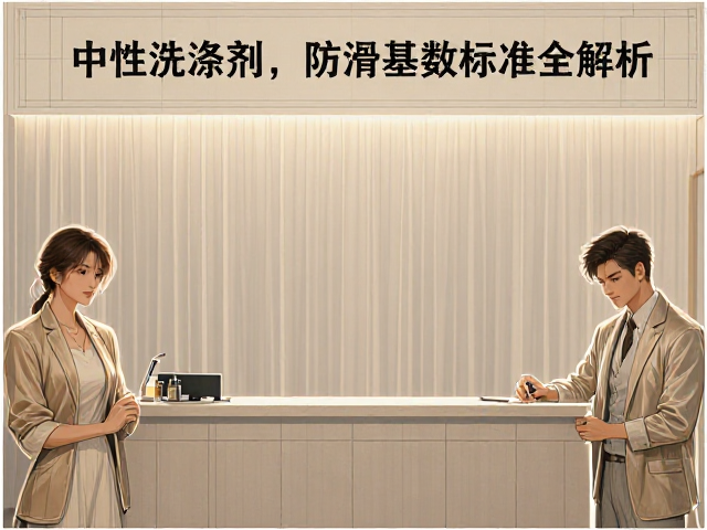 前台迎宾布饰如何洗？中性洗涤剂，防滑系数标准全解析