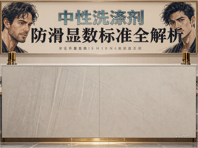 前台迎宾布饰如何洗？中性洗涤剂，防滑系数标准全解析