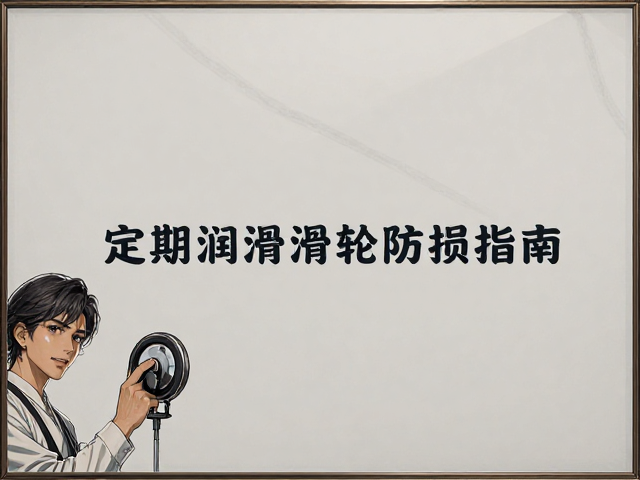 前台迎宾布饰如何满铺胶粘固定？定期润滑滑轮防损指南