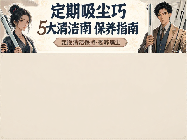 素色平纹前台迎宾布饰如何定期吸尘？5大清洁技巧与保养指南