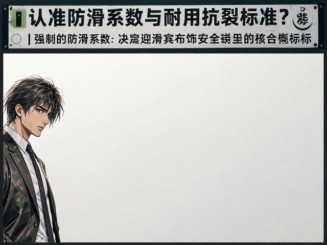 前台迎宾布饰怎么选?认准防滑系数与耐用抗撕裂标准