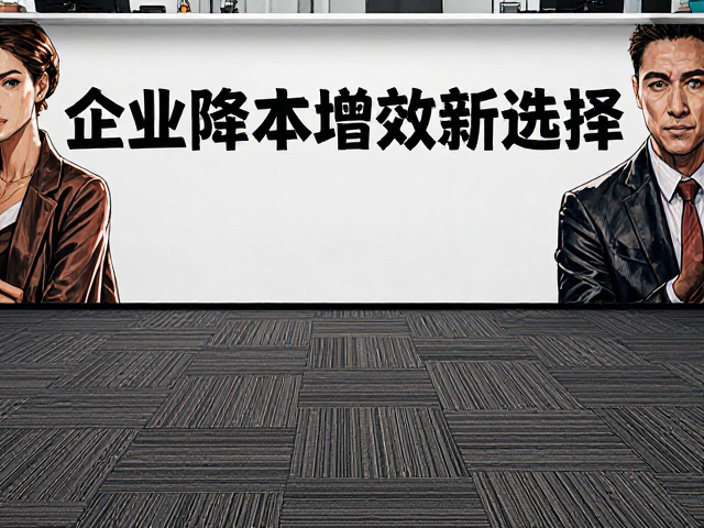 前台迎宾布饰与办公地毯租赁兴起，企业降本增效新选择