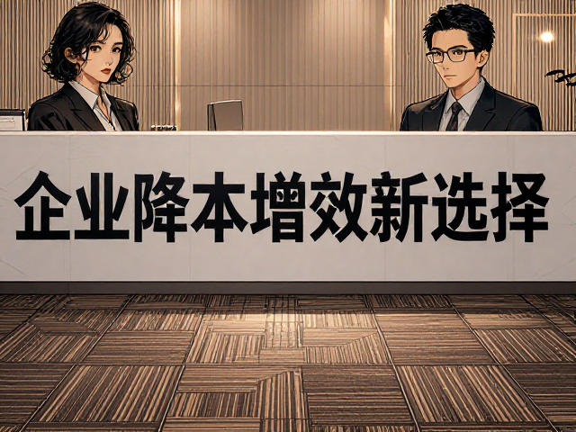 前台迎宾布饰与办公地毯租赁兴起，企业降本增效新选择