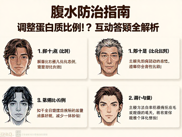 腹水防治指南,如何调整蛋白质比例?互动答疑全解析