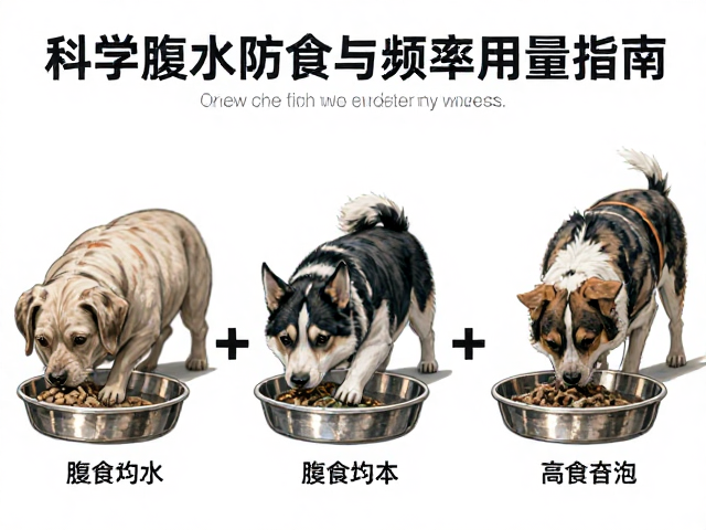 宠物腹水防治与肥胖症,科学喂食频率与用量指南