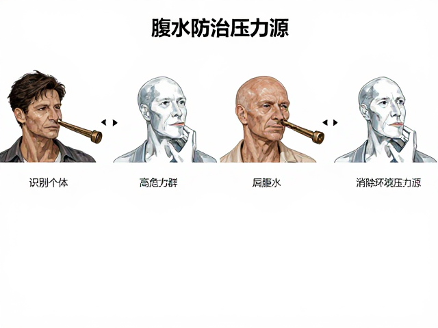 腹水防治指南，识别高危个体，消除环境压力源