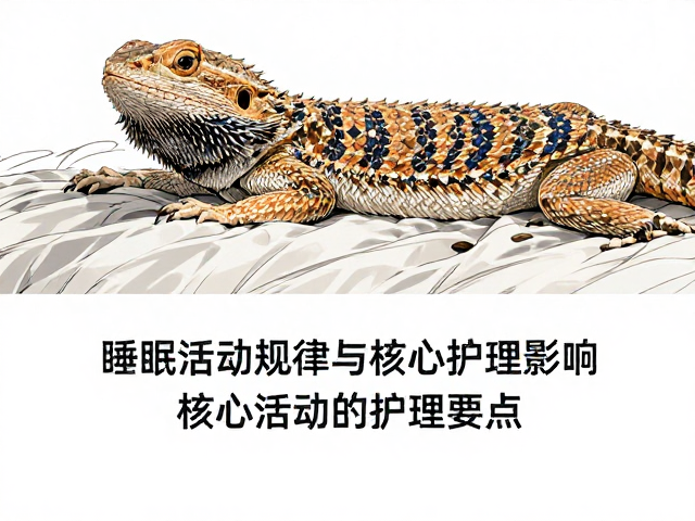 鬃狮蜥腹水防治指南，睡眠活动规律与核心护理要点