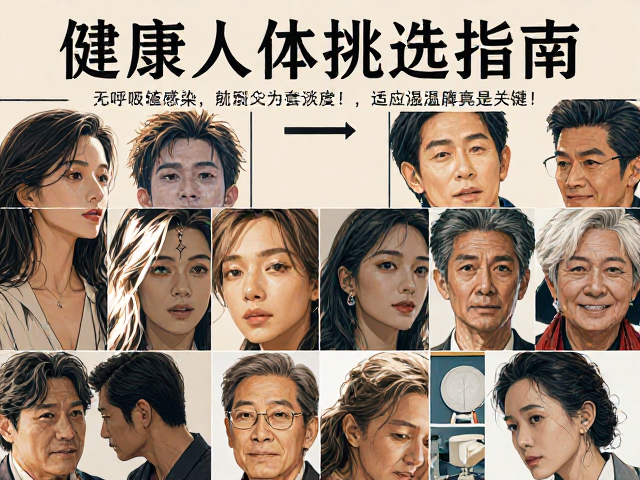 健康个体挑选指南，无呼吸道感染且适应温湿度是关键