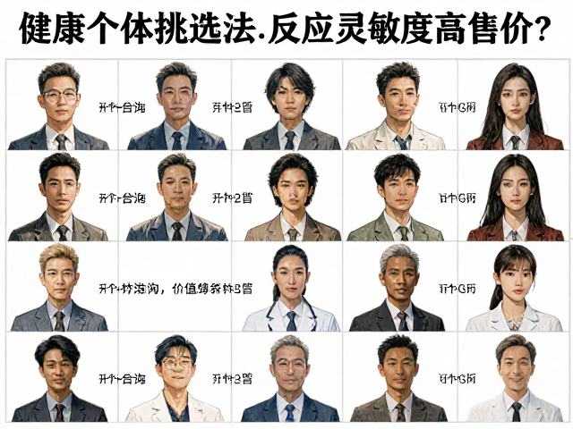 健康个体挑选法,反应灵敏度高为何决定稀有度定价?