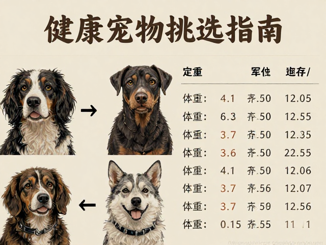 健康宠物挑选指南,结合地域价格与体型体重评估全攻略