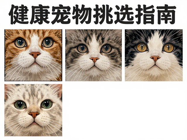 健康宠物挑选指南,眼睛明亮无浑浊,一眼看懂品相等级与定价