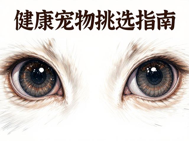 健康宠物挑选指南,眼睛明亮无浑浊,一眼看懂品相等级与定价